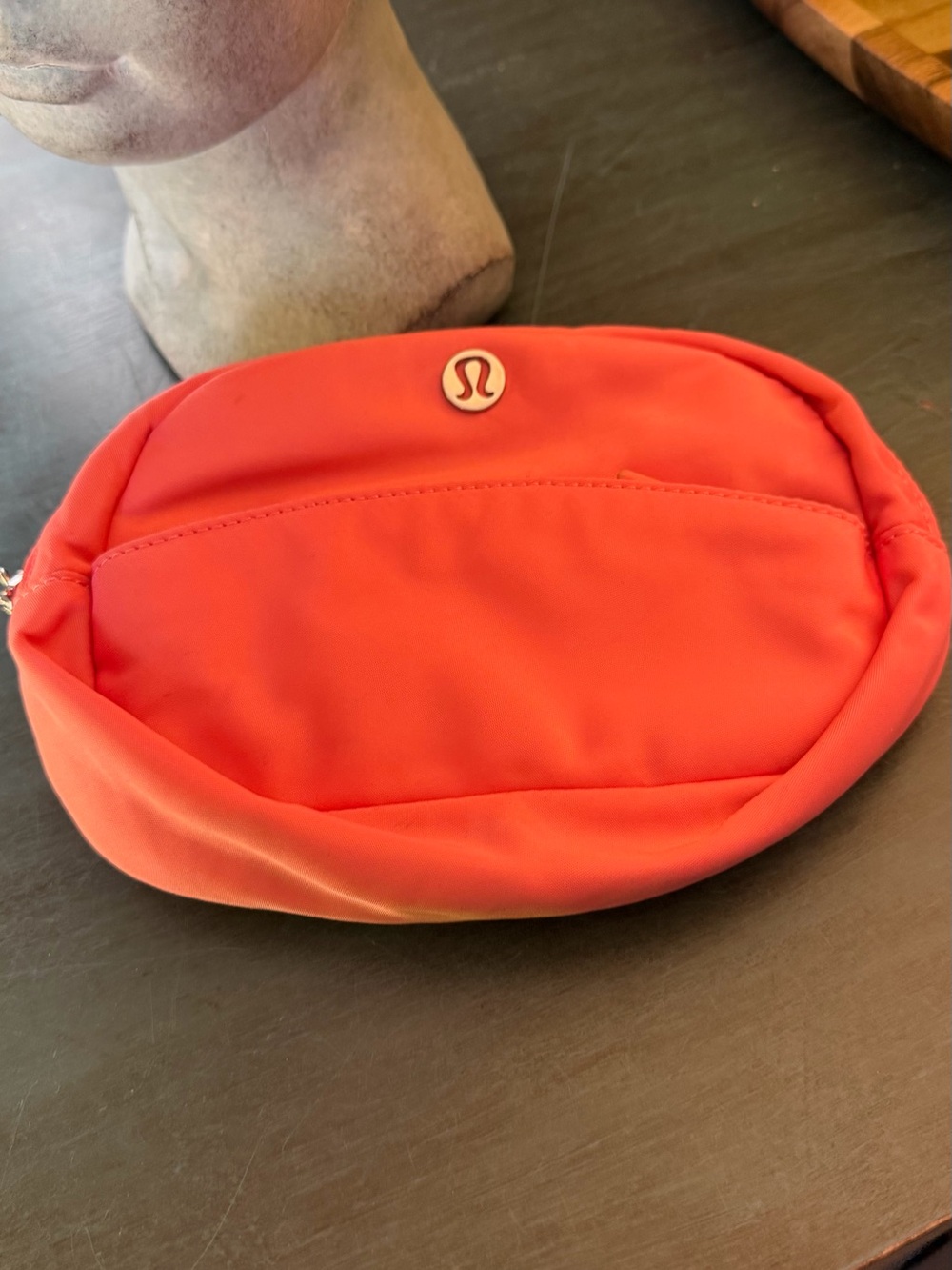 Lululemon Go Getter Pouch Raspberry Cream. Apricot Color. Mini Bag